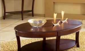 Meja Oval Ruang Tamu Pilihan Elegan untuk Rumah Minimalis