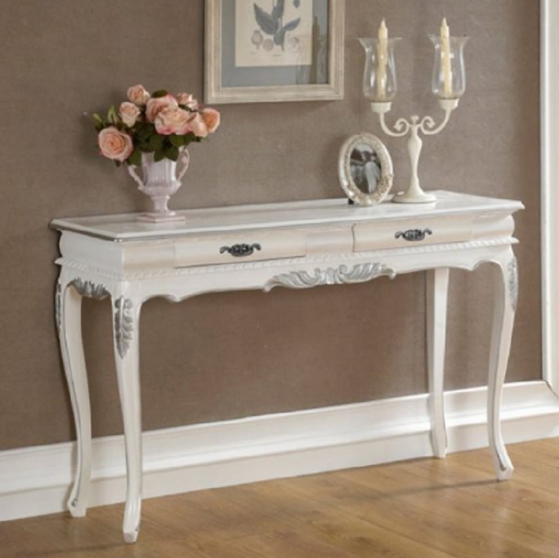 Model Meja Shabby Ruang Tamu Minimalis dan Estetik