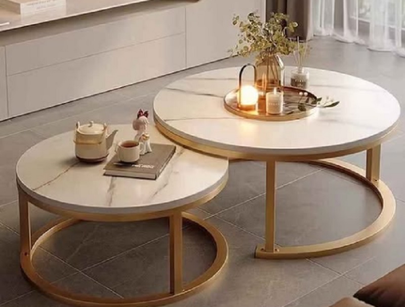 Meja Ruang Tamu Modern dengan Bentuk dan Material Unggulan