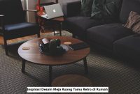 Meja Ruang Tamu Retro