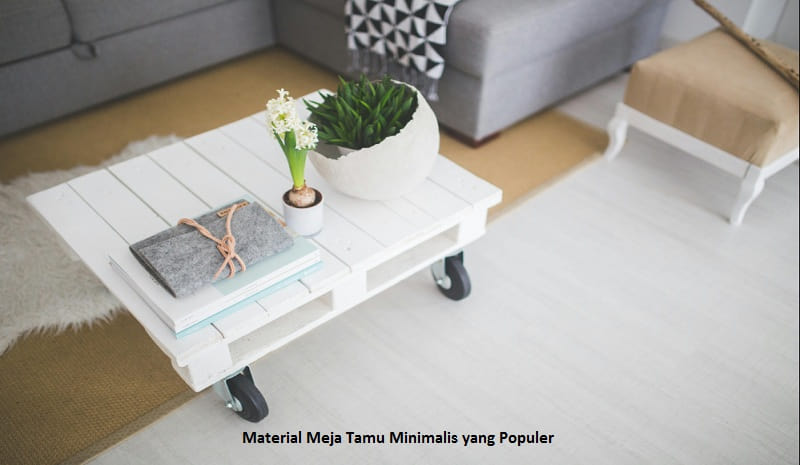 Meja Tamu Minimalis