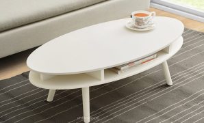 Meja Oval Ruang Tamu