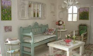Meja Shabby Ruang Tamu