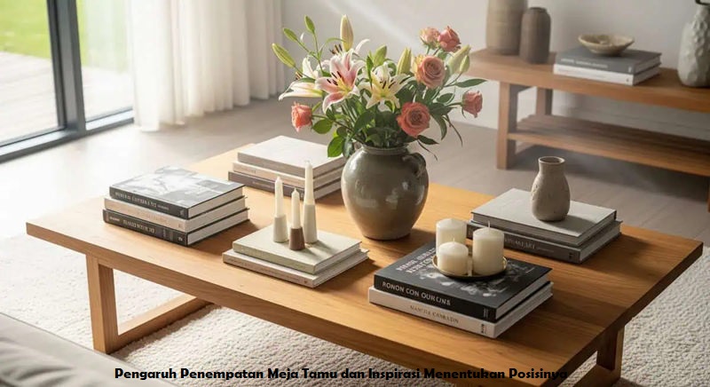 Pengaruh Penempatan Meja Tamu dan Inspirasi Menentukan Posisinya